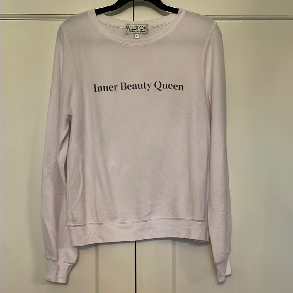Wildfox White Sweatshirt